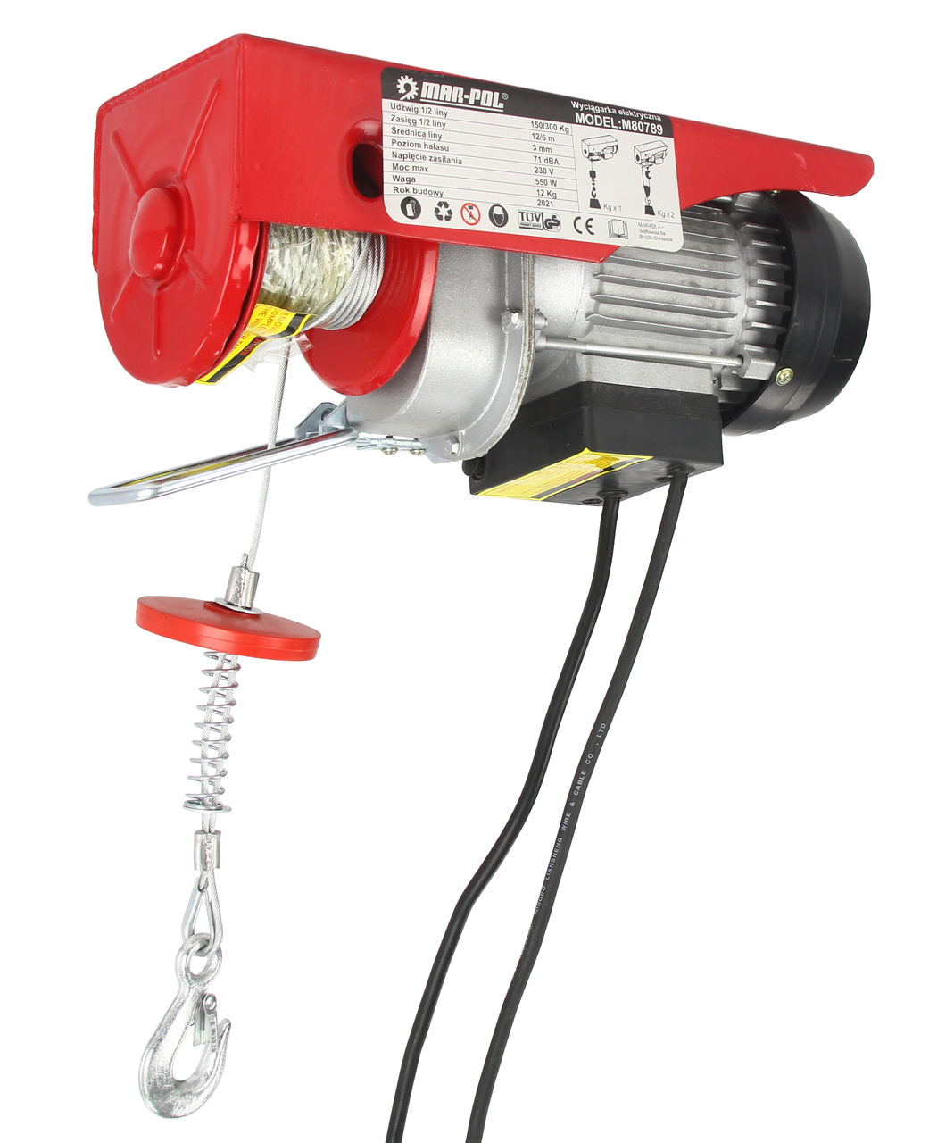 Csörlő YT-150/300 230V M80789