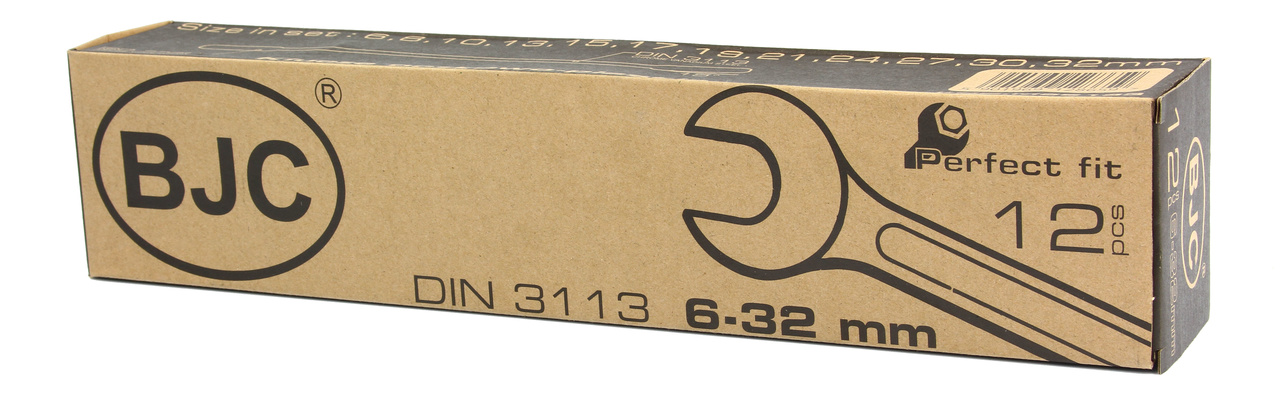 Kombinált kulcs készlet 12 darabos (6-32mm) BJC M58133