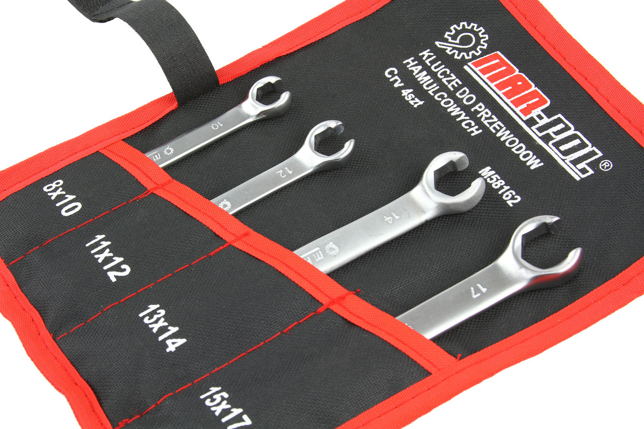 Fékcsőkulcs 4 részes M58162