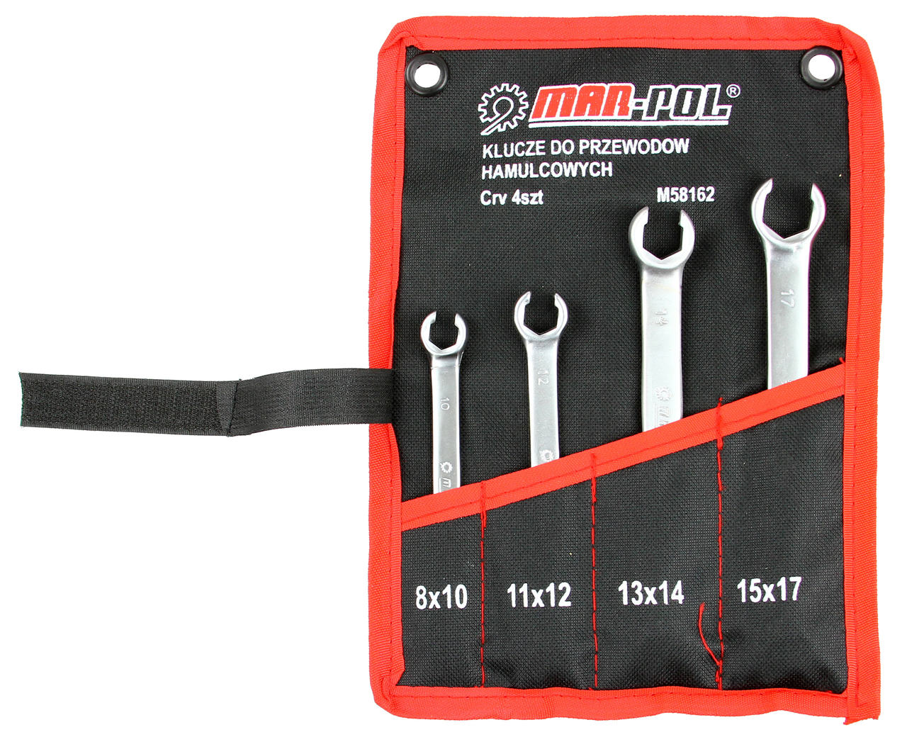 Fékcsőkulcs 4 részes M58162