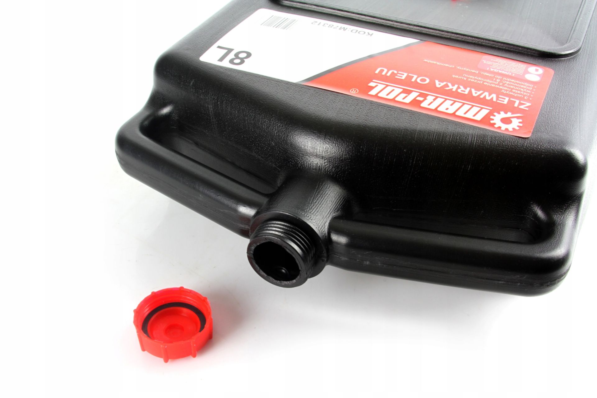 Olajteknő 8L dugós M78312