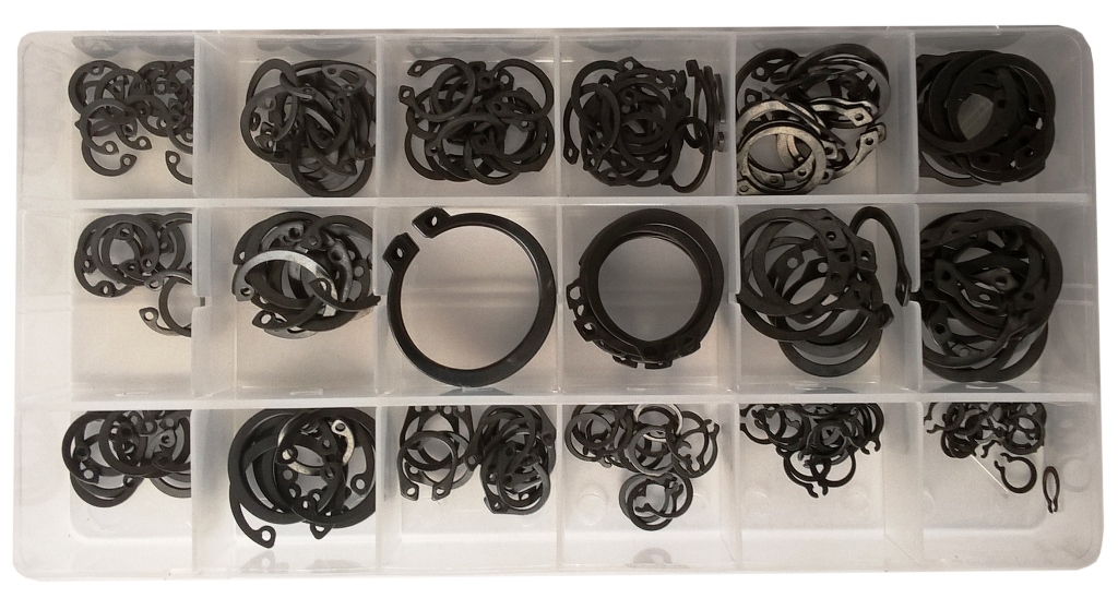 Rögzitőgyűrű készlet 225 darabos M66481