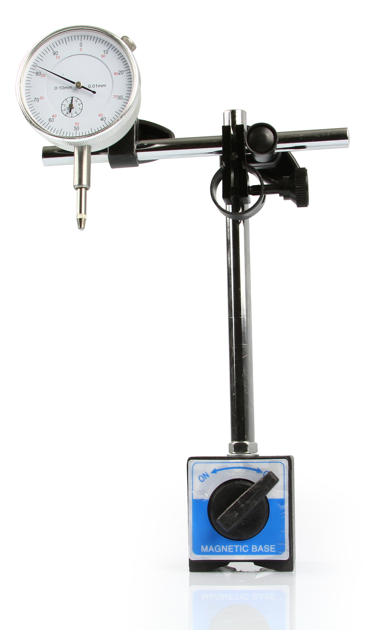 Indikátor Óra Mágneses Állvánnyal 0-10mm M57661