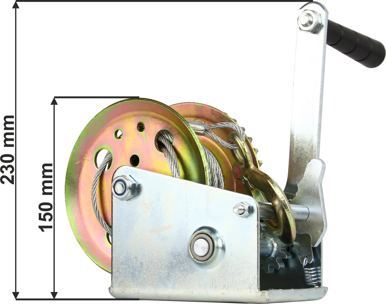 Kézi csörlő 454kg/10m M80730