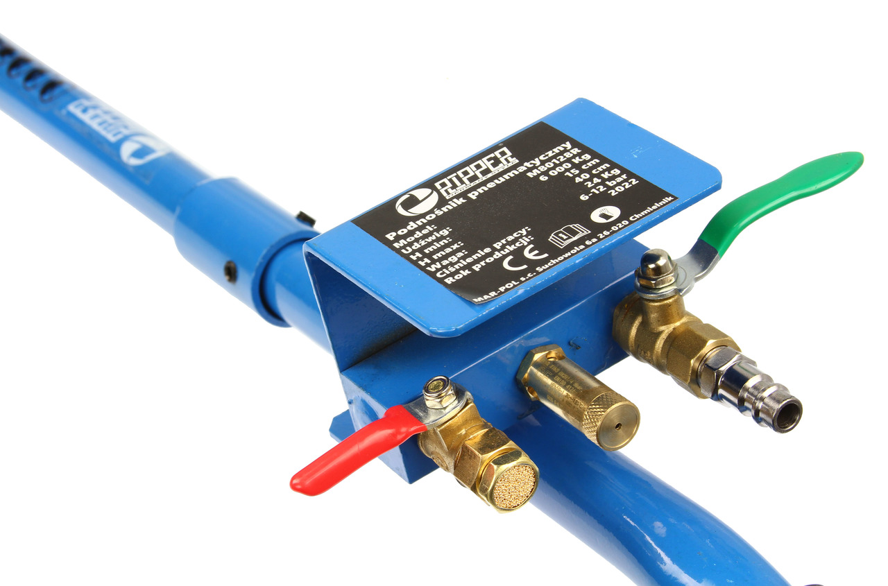 Pneumatikus Autóemelő 6T Légpárnás M80128R