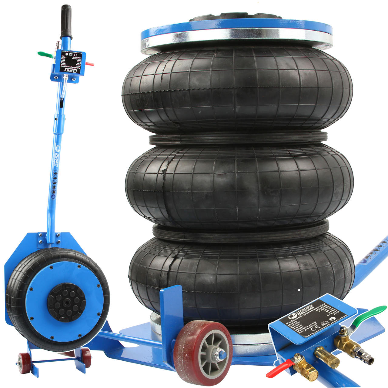 Pneumatikus Autóemelő 6T Légpárnás M80128R