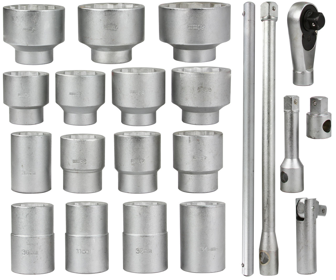 Dugókulcs készlet 21 db 1