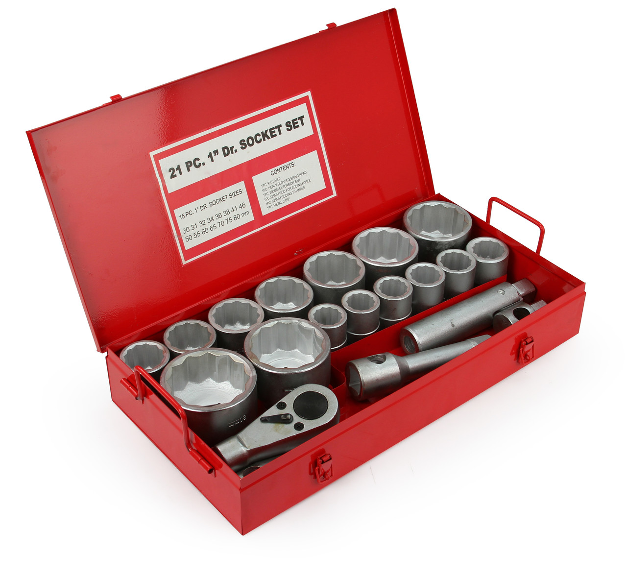 Dugókulcs készlet 21 db 1