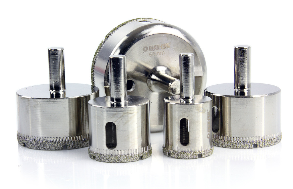 Gyémánt körkivágó  6-68mm 10 darab horganyzott M22450