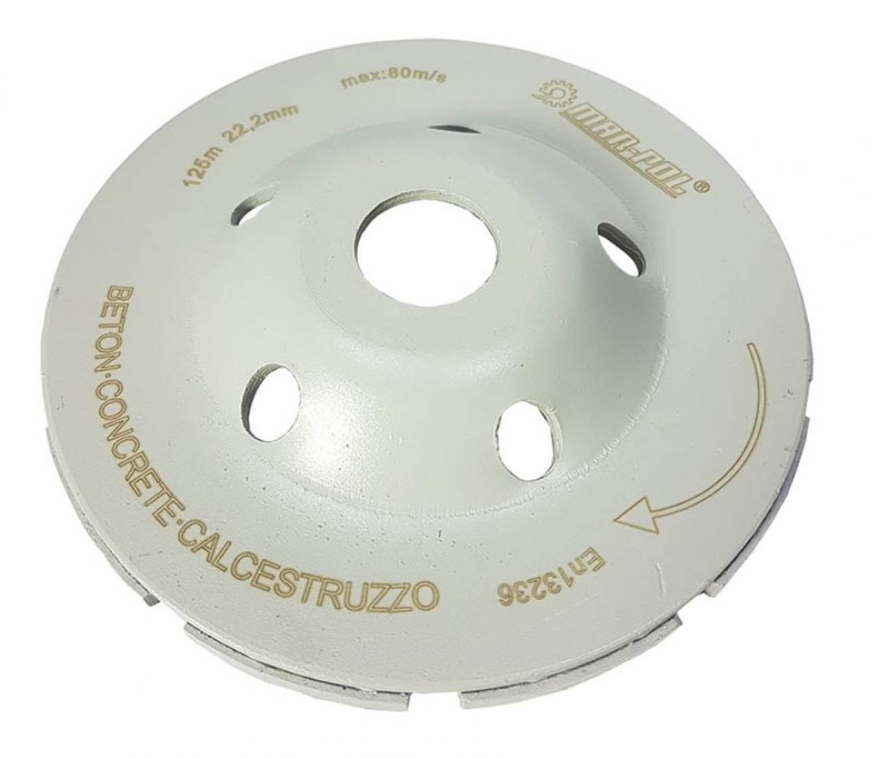 Gyémánt betonmaró 125mmx5mm SZEGMENT M08783