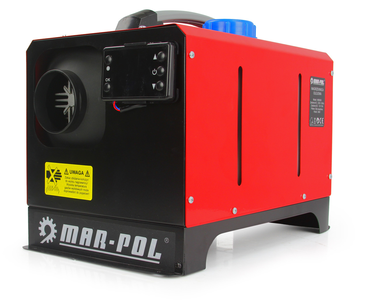 Dizel hőlégfúvó 12/230V közvetett égéssel M80950