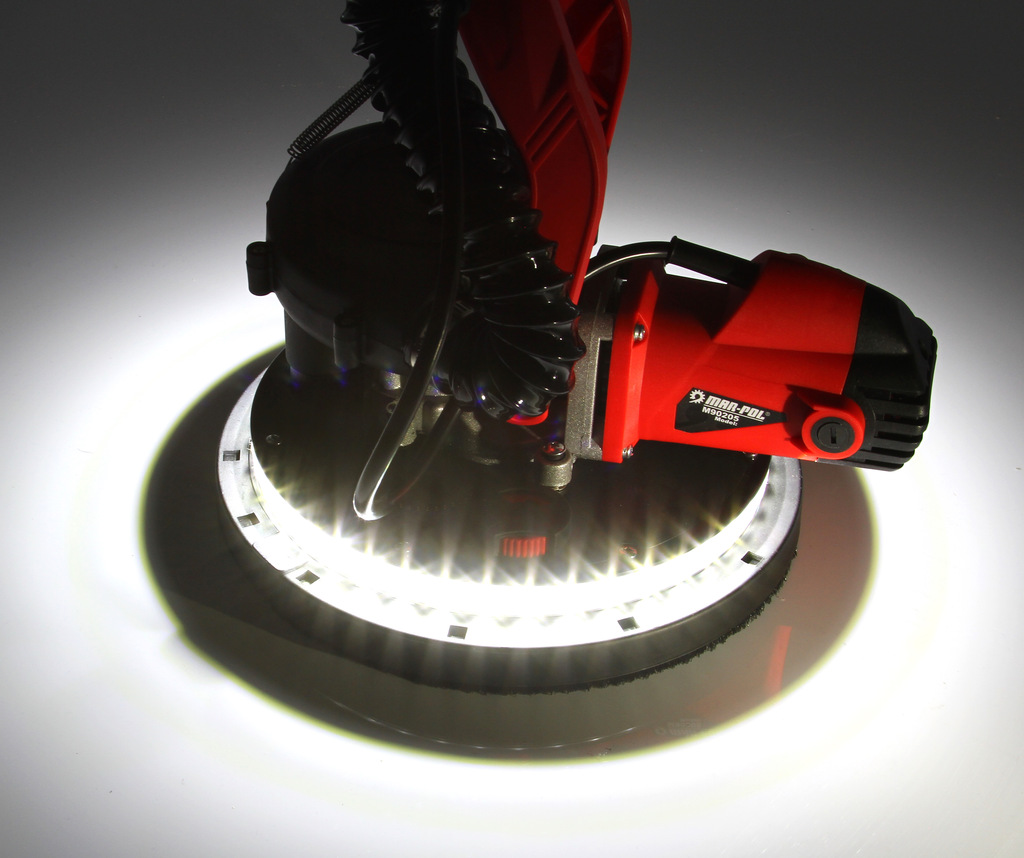 Gipszkarton csiszoló Zsiráf 2000W LED-es 225mm ( Porzsákkal ) - M90205