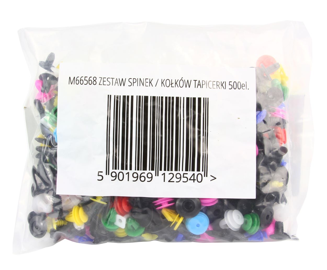 Rögzítő patent készlet autóhoz 500db-os  - M66568