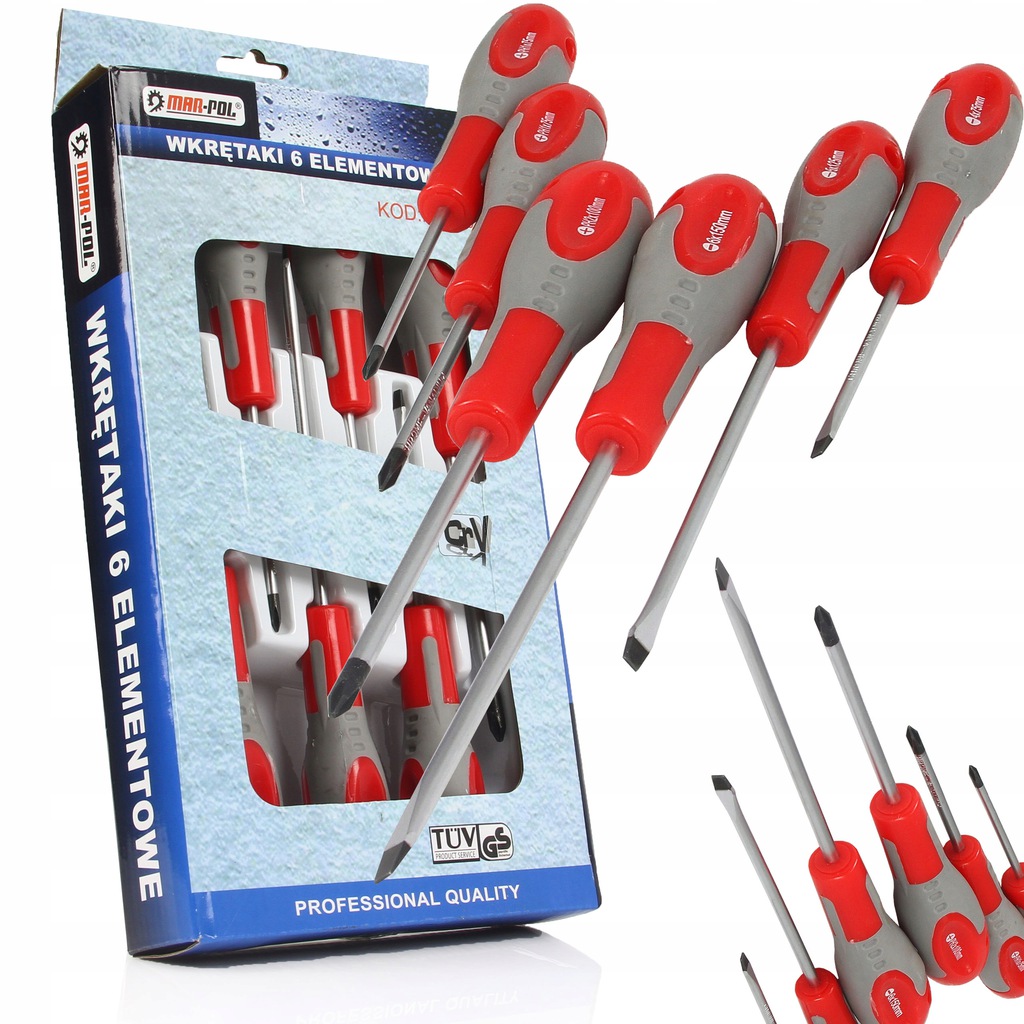 Csavarhúzó készlet 6 darabos M61001