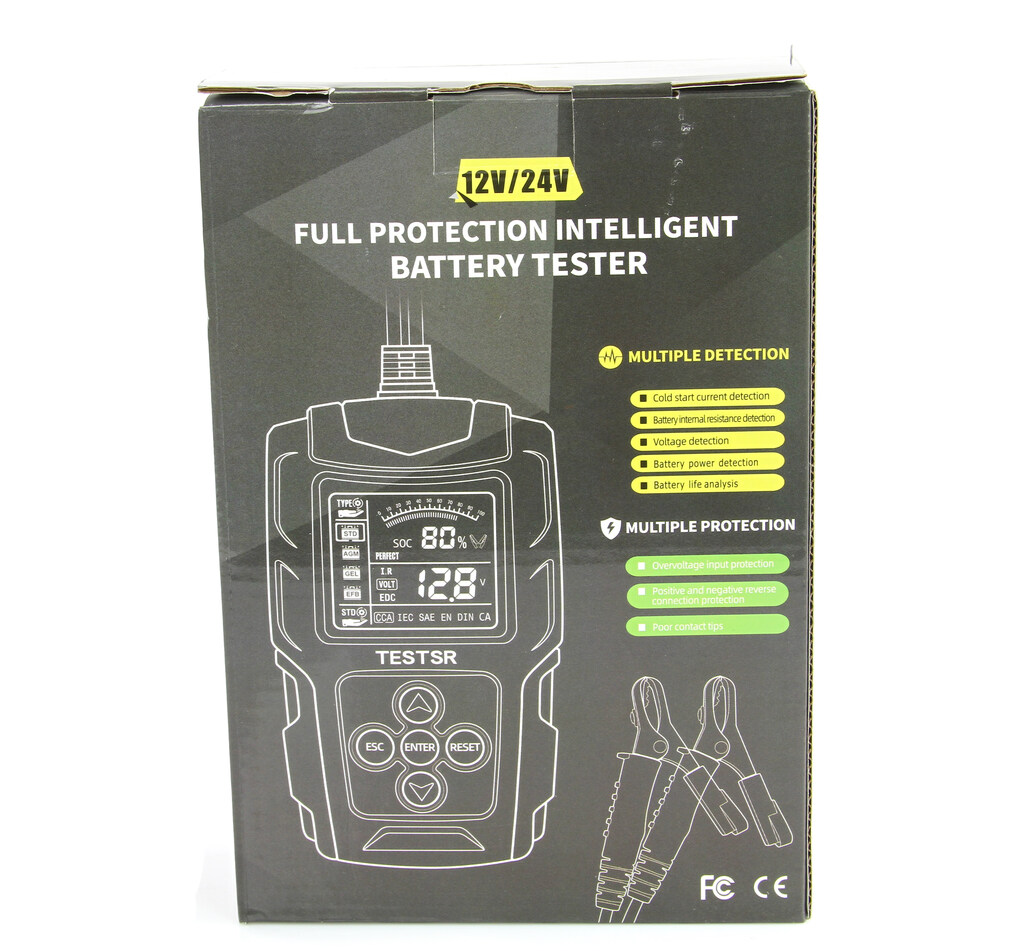 Akkumulátor teszter M82520