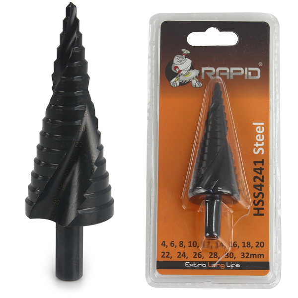 Lépcsős fúró 4-32MM RAPID M22338