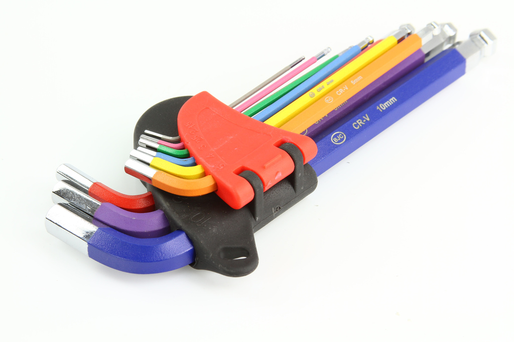 BJC imbuszkulcs 1,5-10mm 9db CrV M66440