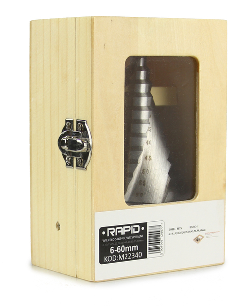 Lépcsős fúró 6-60MM RAPID M22340