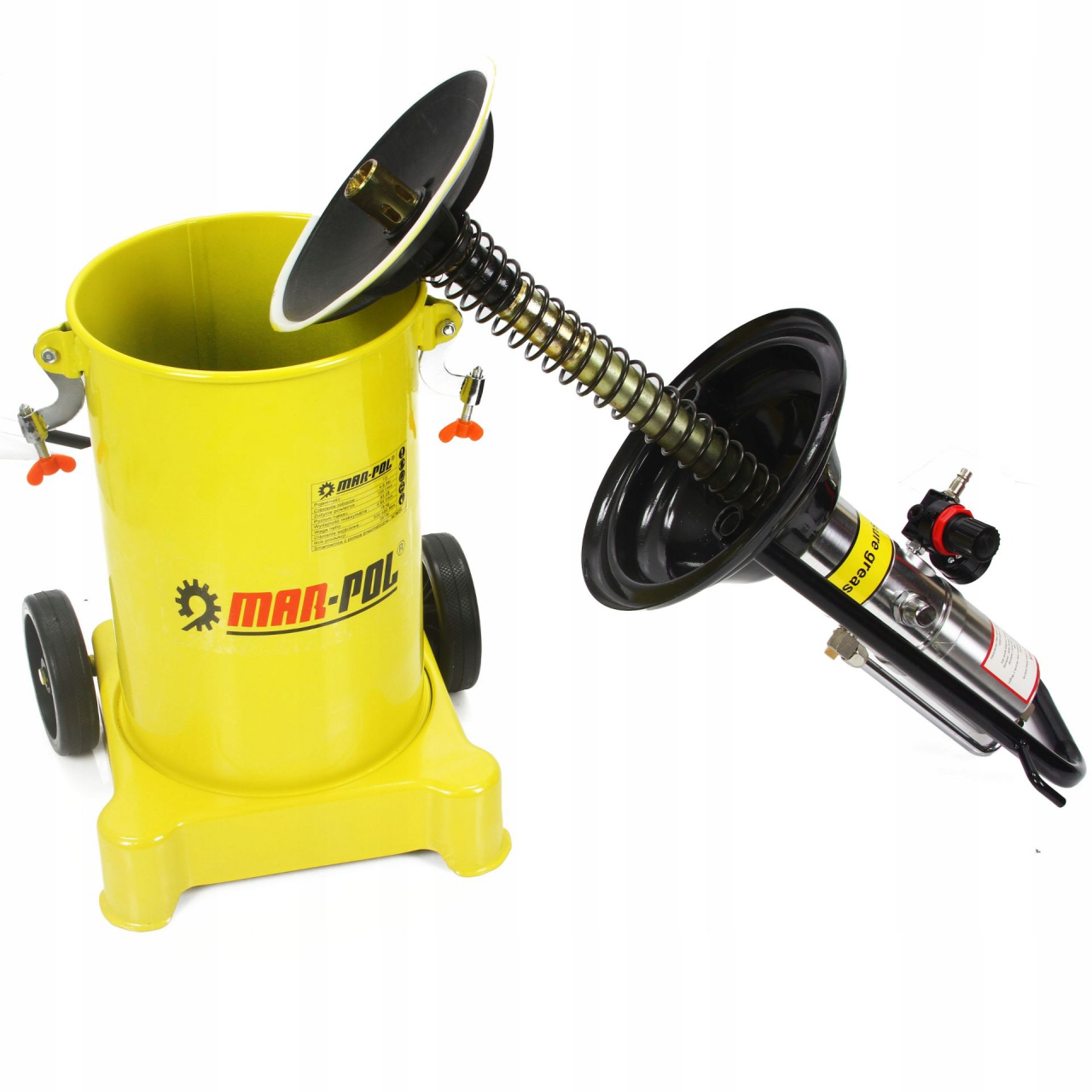 Pneumatikus Ipari Gépi Zsírzó 12Liter M78059