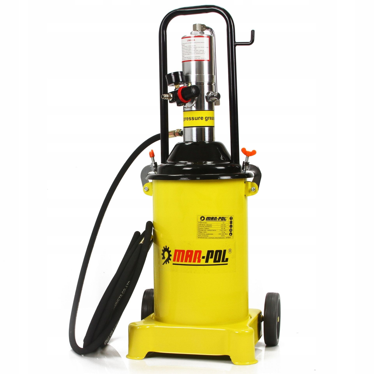 Pneumatikus Ipari Gépi Zsírzó 12Liter M78059