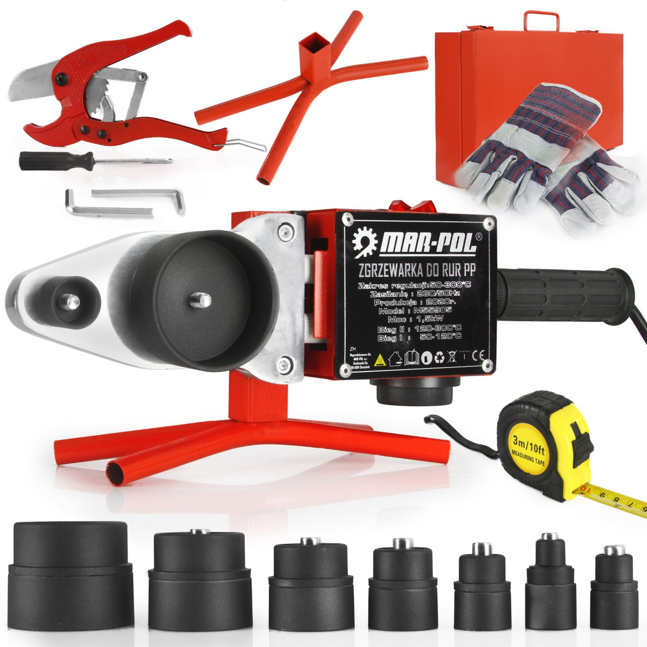 KPE hegesztő 7 fejjel 2660W M55905