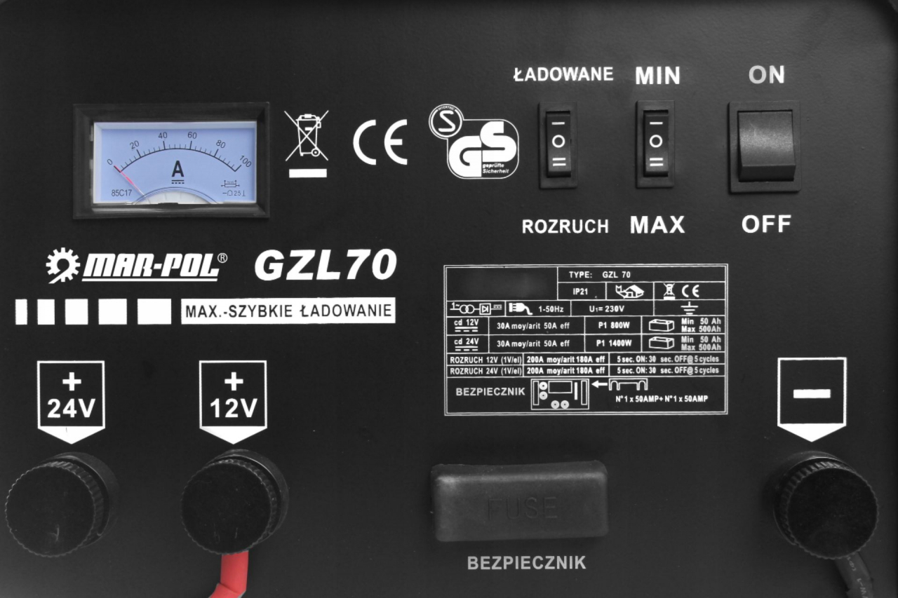 Autós töltő GZL-70 M82508