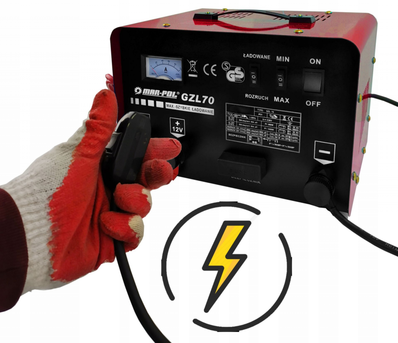 Autós töltő GZL-70 M82508