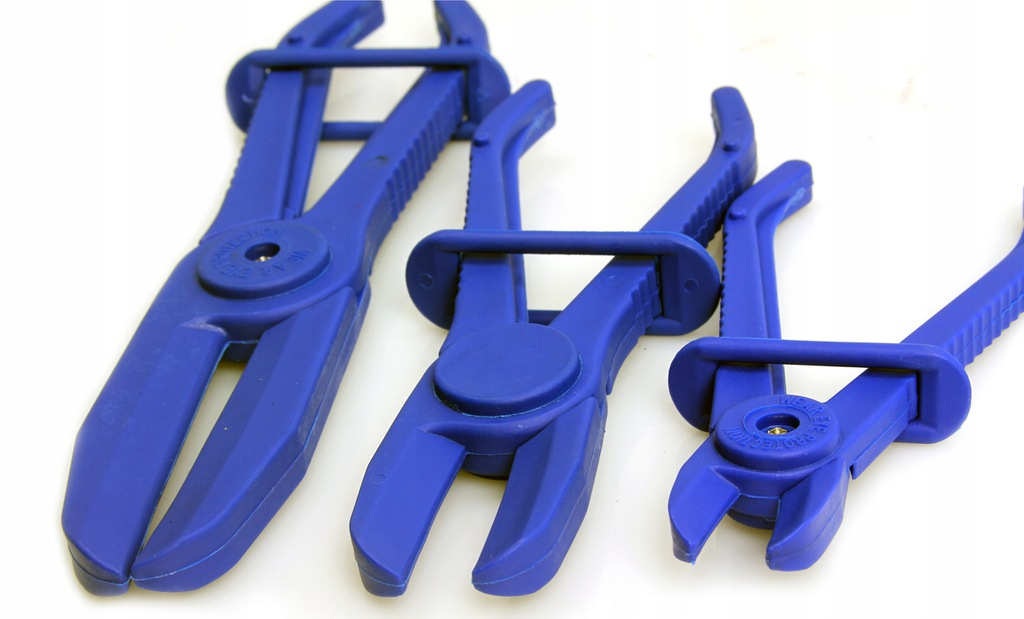 Tömlő szorító műanyag fogó készlet 3 részes M50090