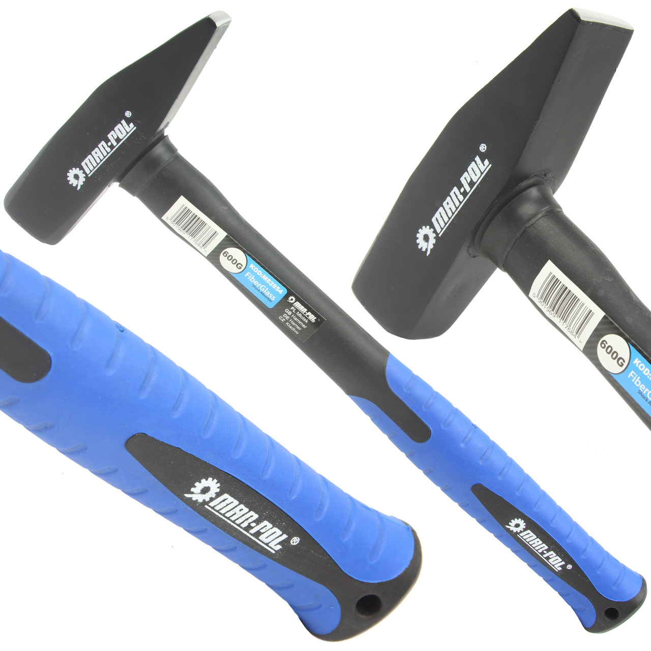 Mar-Pol Kalapács üvegszálas nyéllel 600g M82854