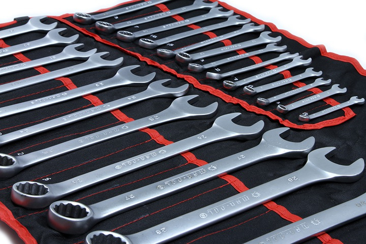 Csillag villáskulcs készlet 25 db-os 6-32 mm M58149