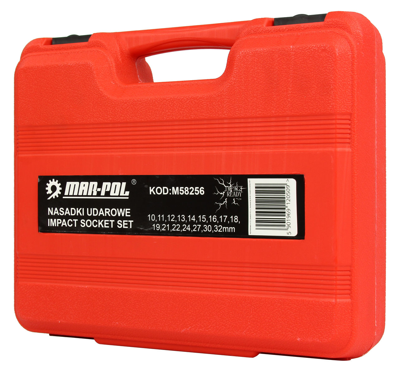 Gépi dugókulcs készlet, 1/2 16 részes 10-32mm M58256