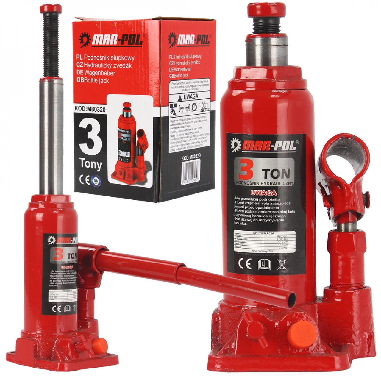 Olajemelő 3T  M80320