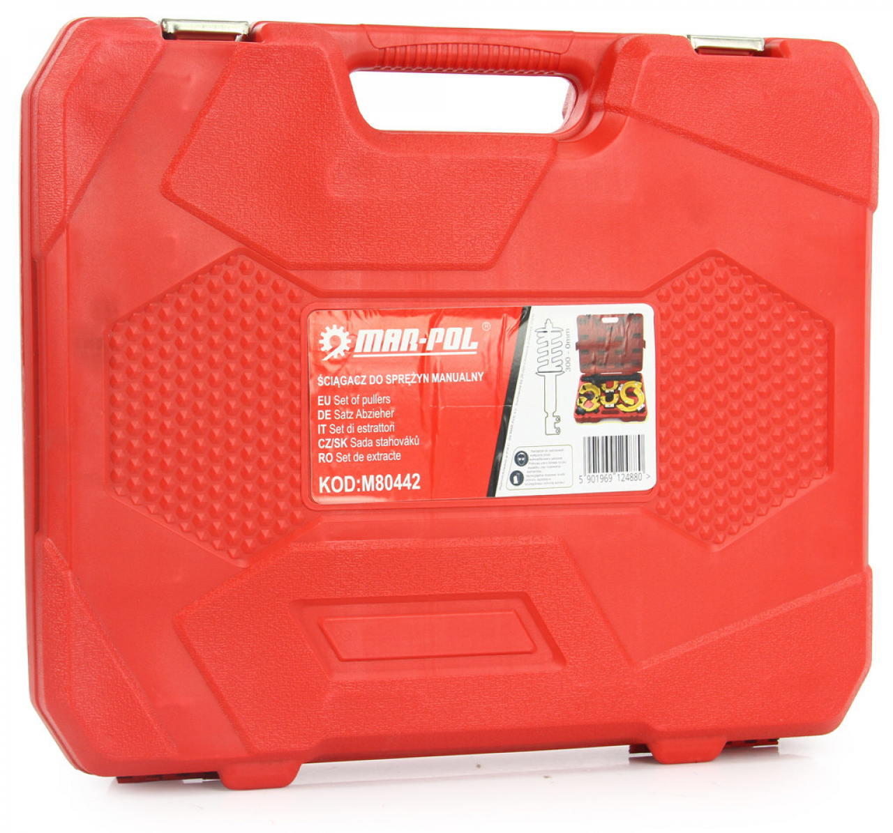 Tányéros rugóösszehúzó készlet M80442