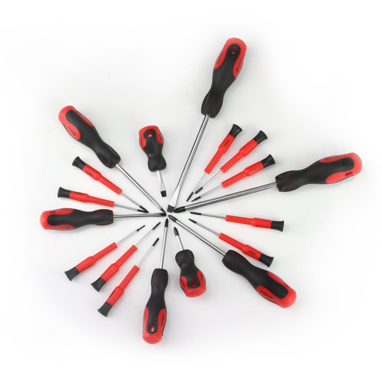 Csavarhúzó készlet polcos tartón 18db CrV M61008