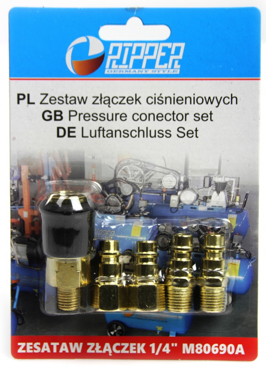 Pneumatikus csatlakozó készlet 1/4