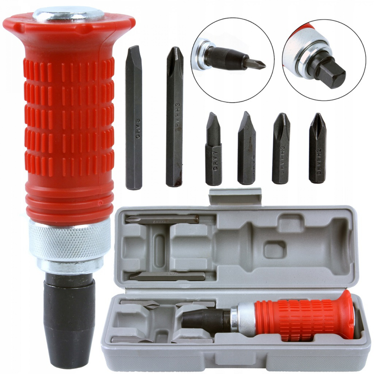 Ütvecsavarozó készlet 7 darabos M61010