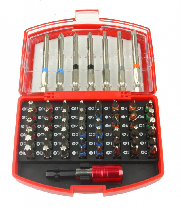 Csavarhúzó bit készlet 56 darabos M66304