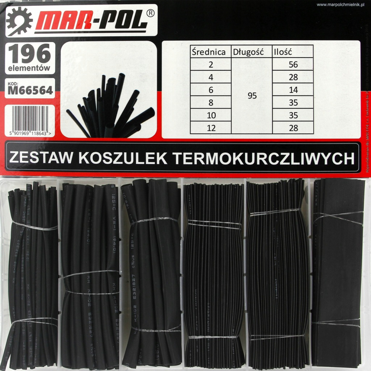 Zsugorcsõ 196 részes M66564