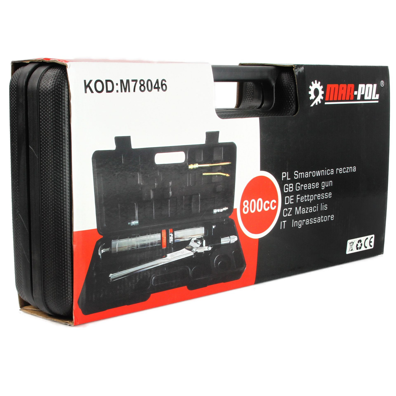 MAR-POL kézi karos zsírzó, olajozó M78046