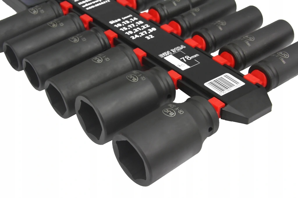 BJC Erősített gépi dugókulcs készlet 13 részes 10-32mm M58272