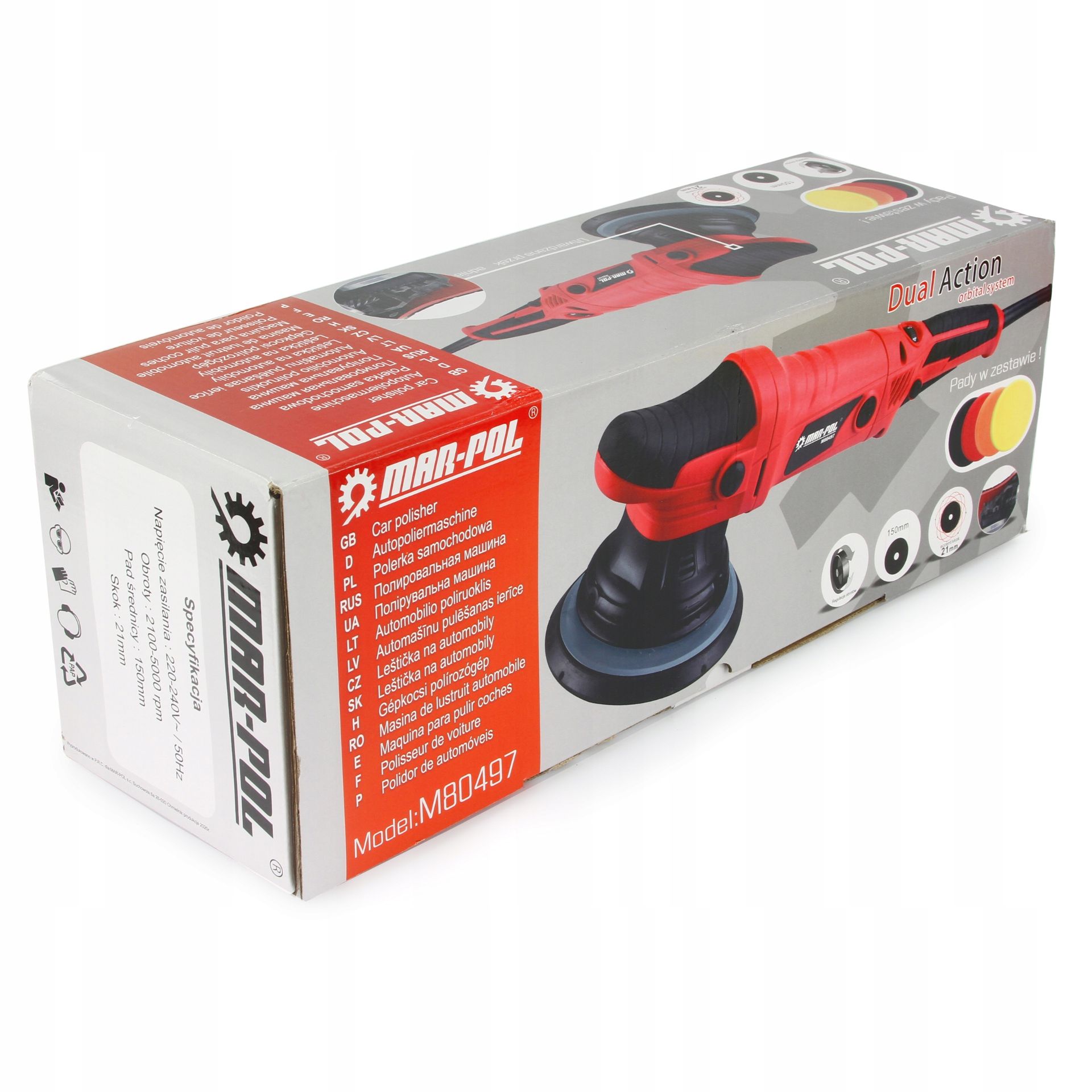 Polirozógép (Dual Action) M80497