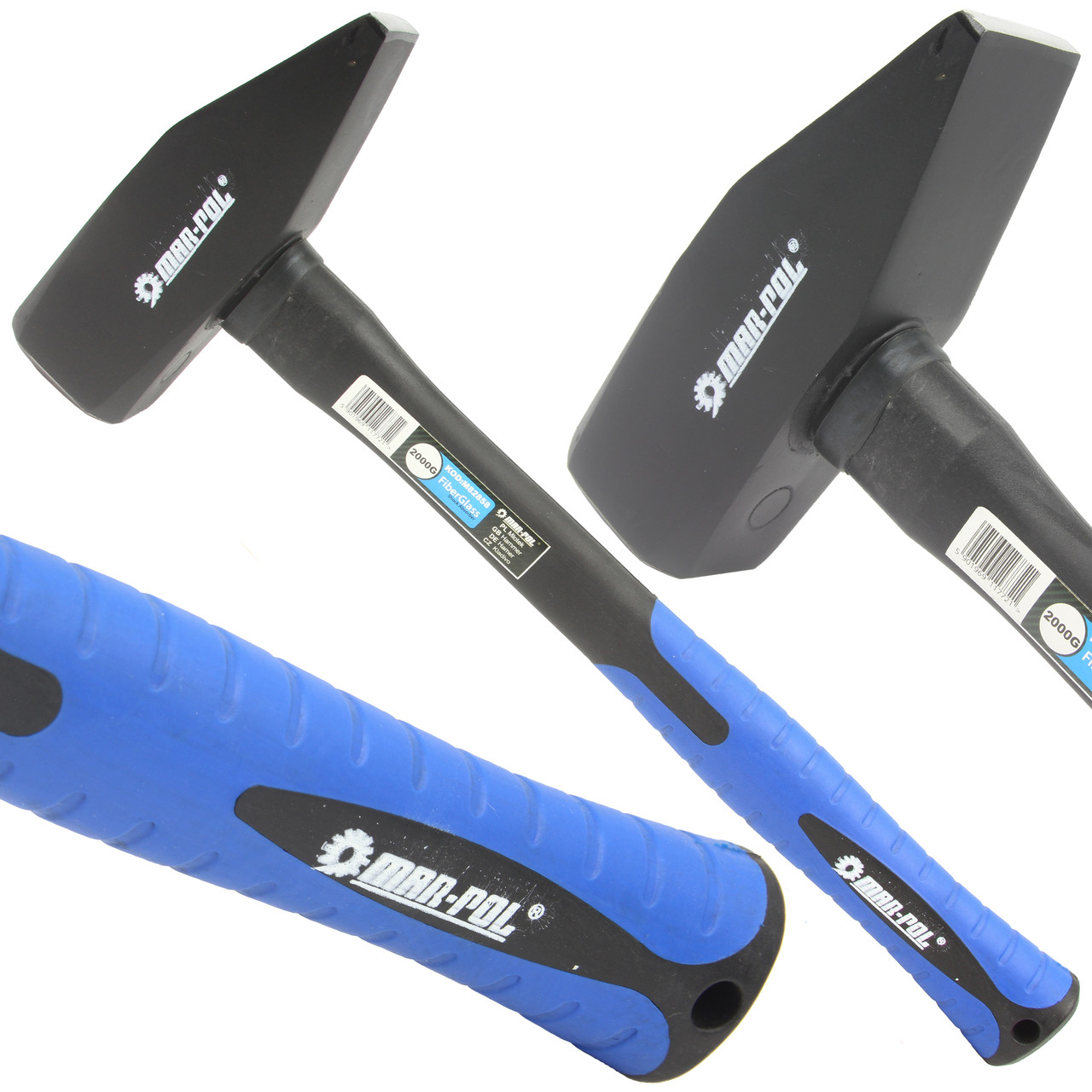 Üvegszálas kalapács 2000gr M82858