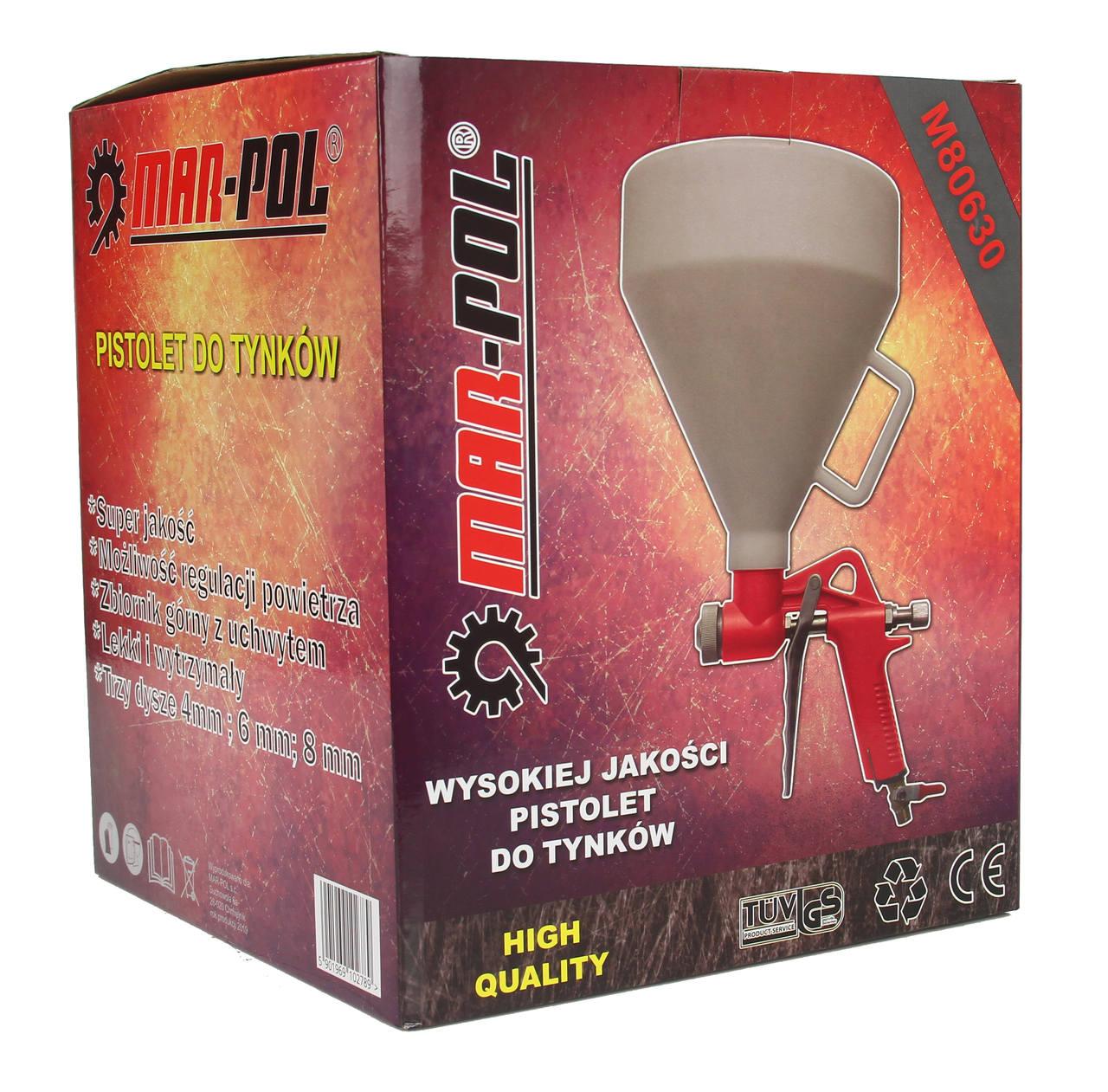 Pneumatikus glettszóró 5L M80630