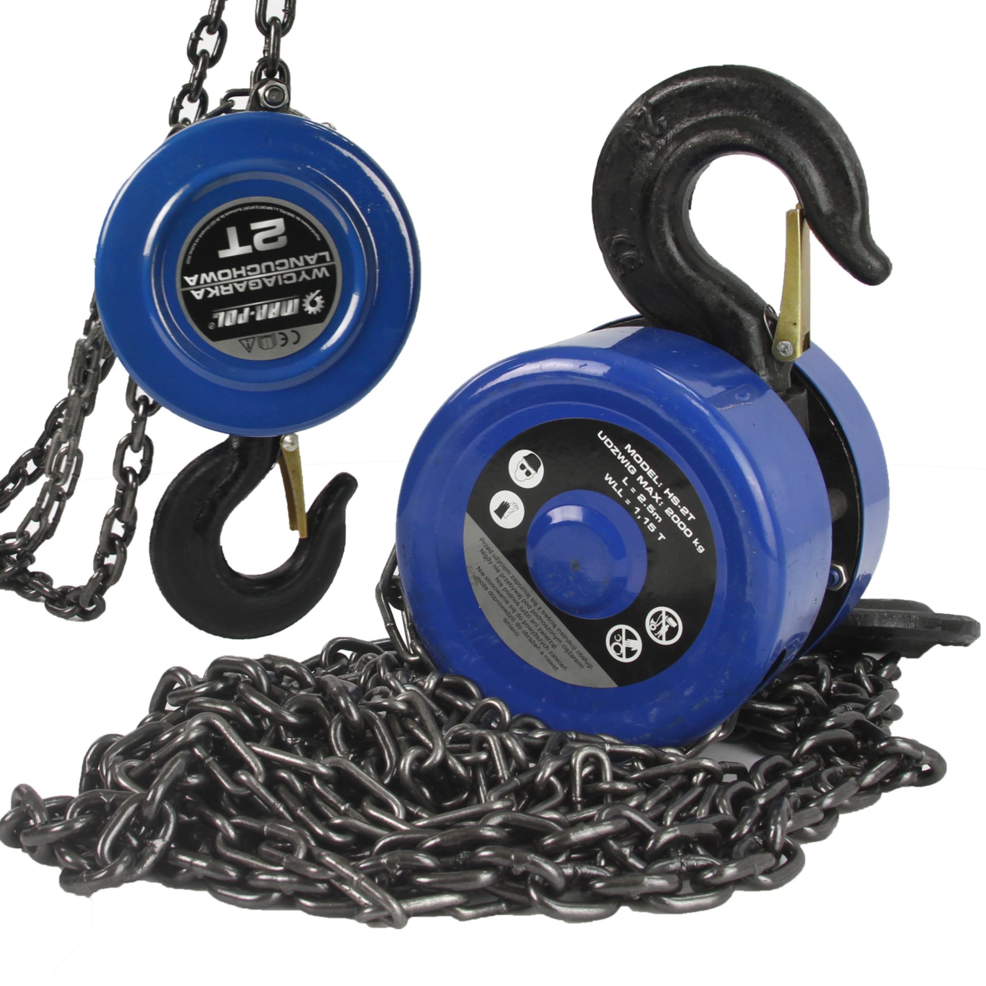 Láncos csörlő 2T M80752