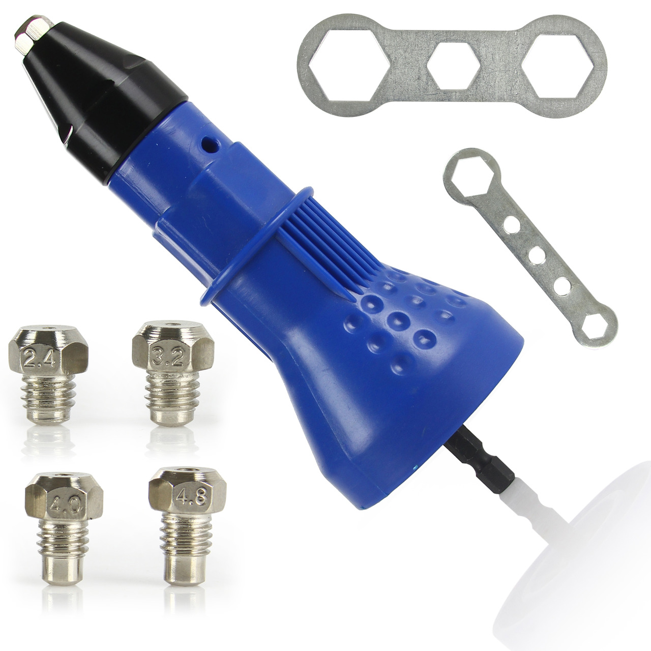 Popszegecshúzó adapter fúrógéphez-behajtóhoz 2,4 - 4,8 mm M49590