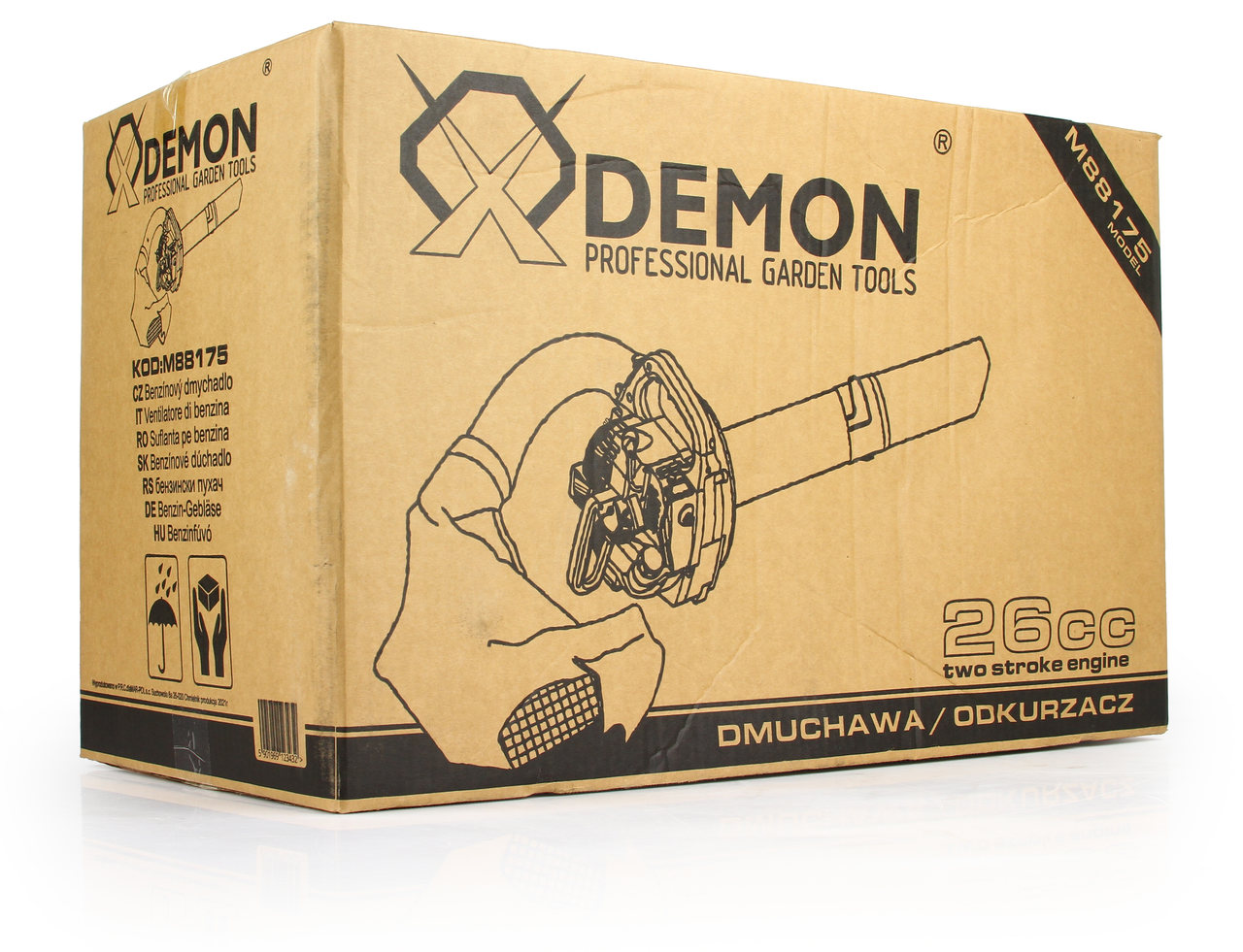 Benzines lombfúvó-szívó-és aprító gép M88175