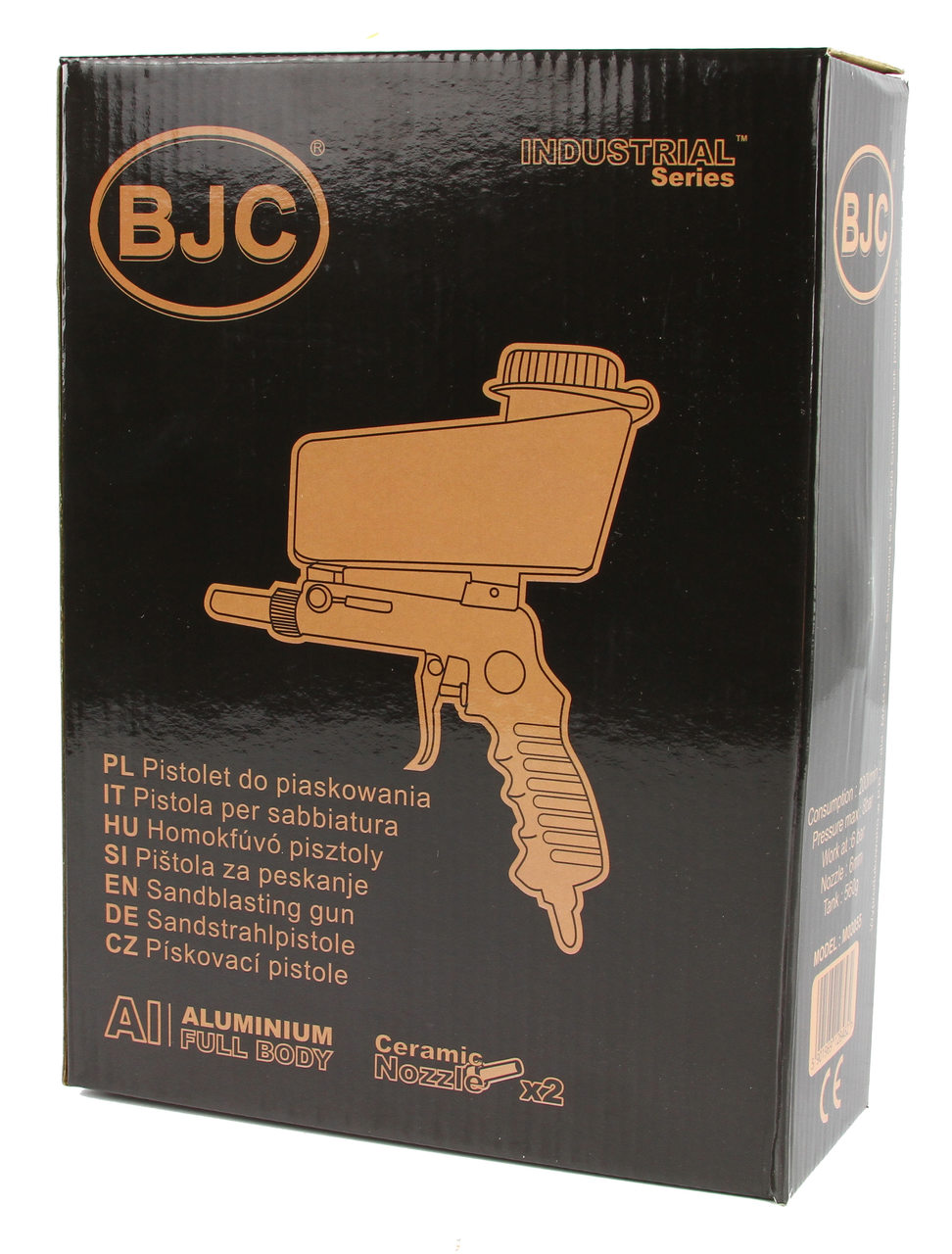 Pneumatikus homokfúvó pisztoly 6mm M03055