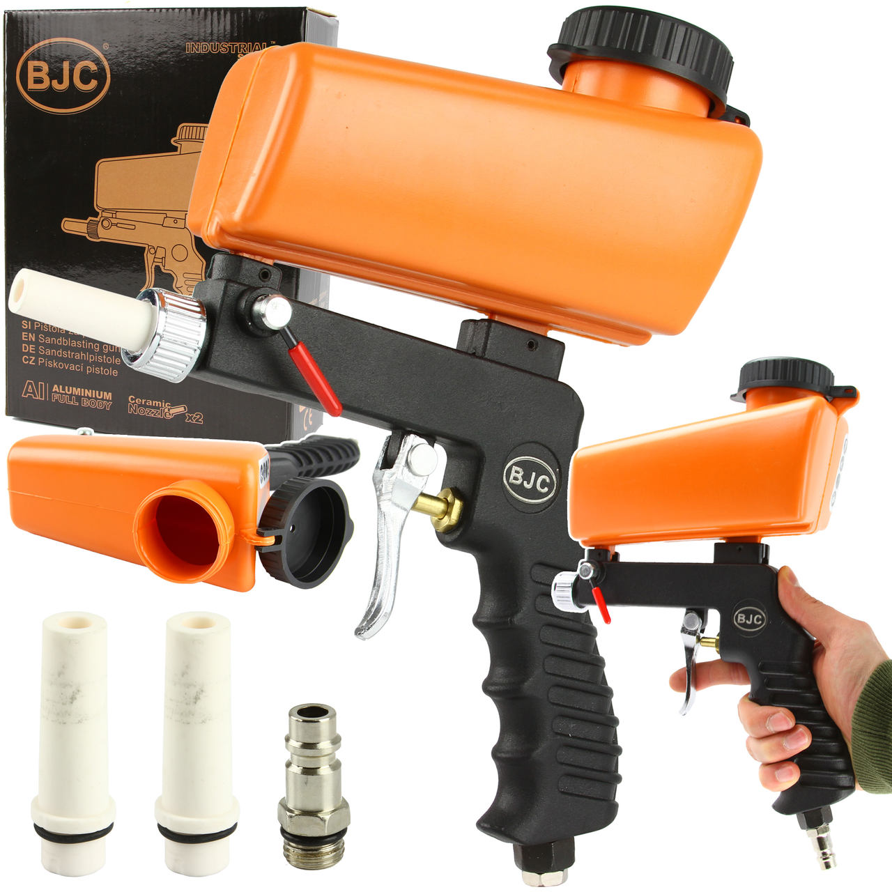 Pneumatikus homokfúvó pisztoly 6mm M03055