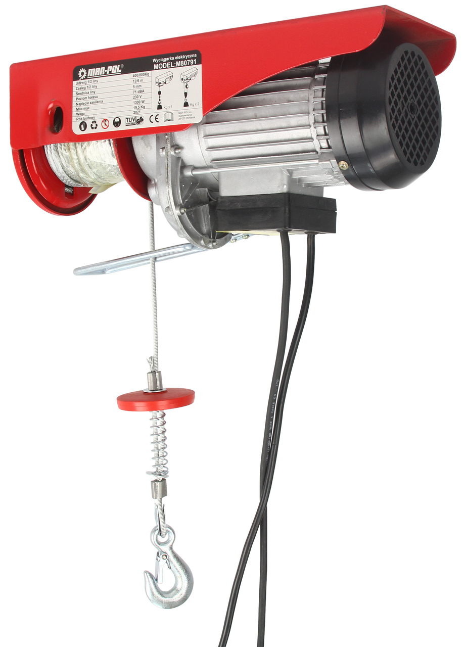 Elektromos csörlő YT-400/800 230V M80791